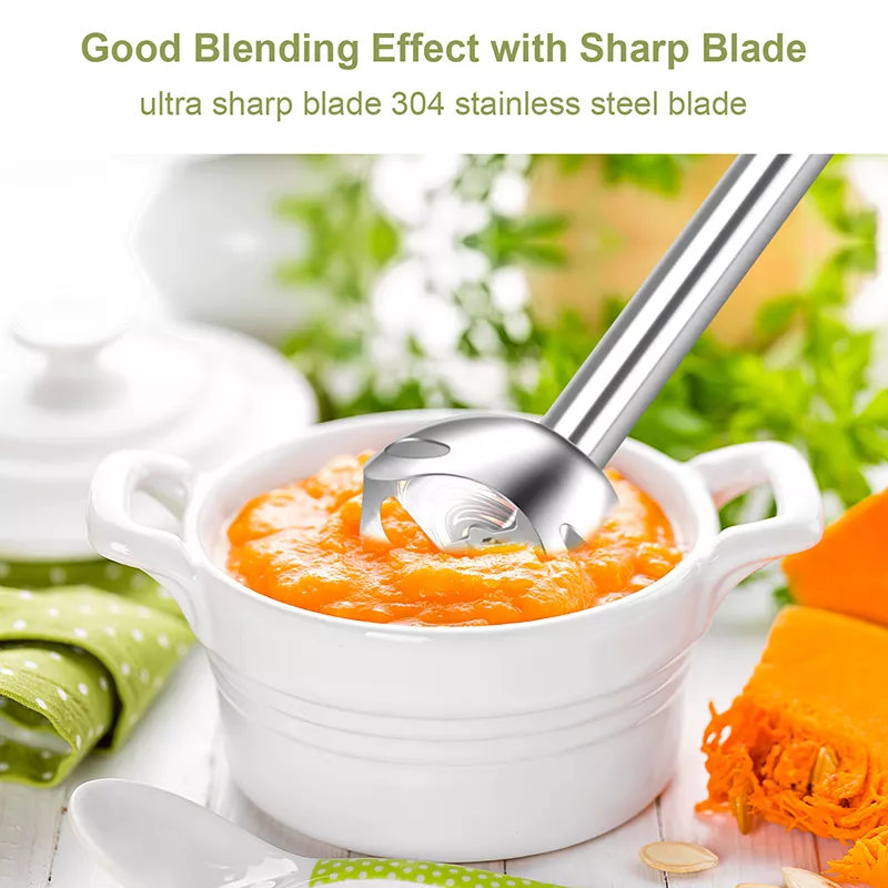 600W Electric Hand Blender with Turbo Function for Smoothies, Baby Food & More - Image 3
