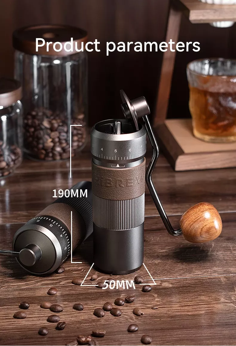 Premium Manual Coffee Grinder with Adjustable Conical Burr - Image 5