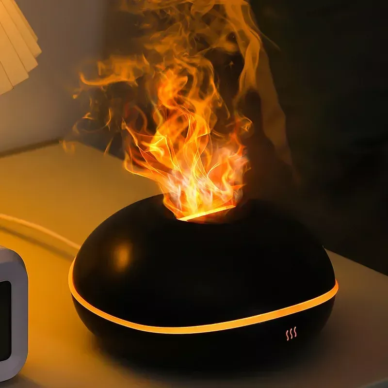 Aroma Diffuser 7-Color Flame Humidifier - Image 6