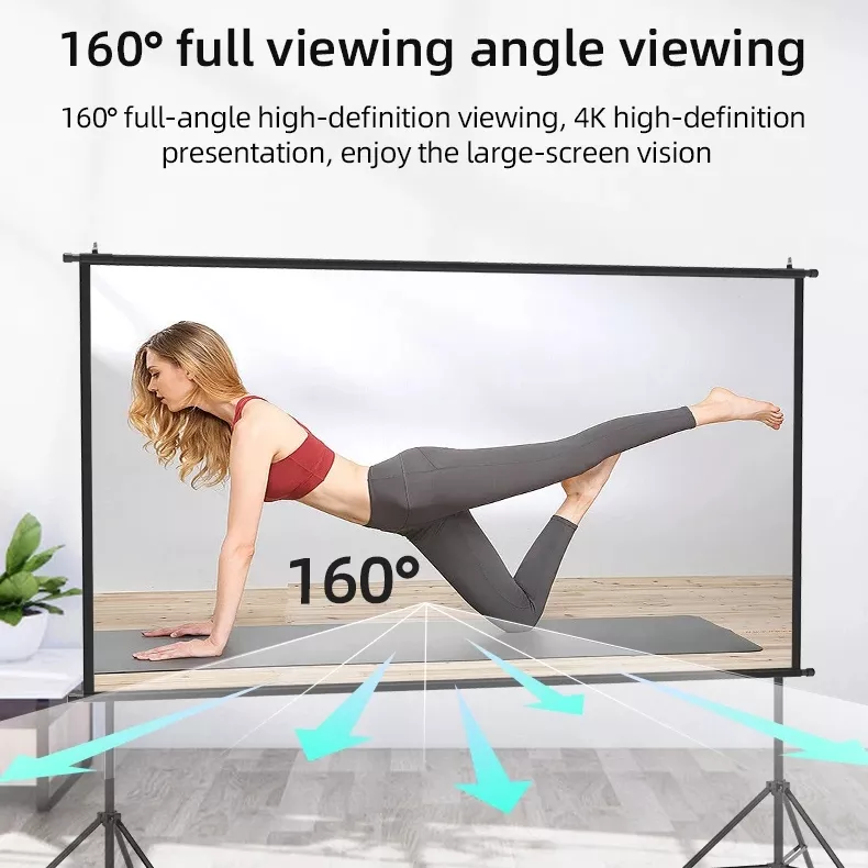 Portable Projector Screen with Stand - Image 3