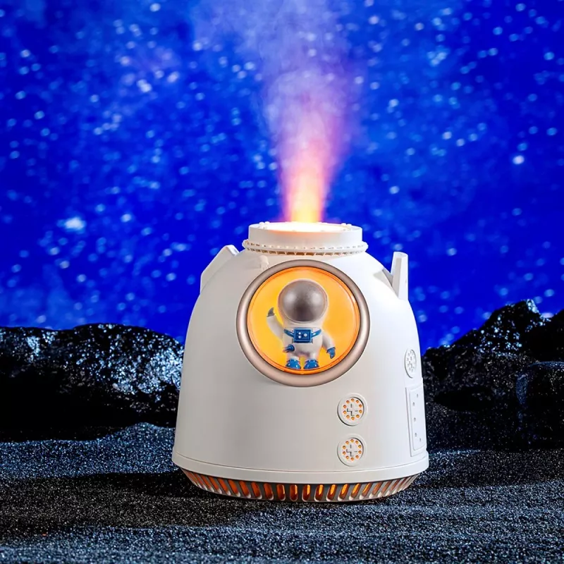 260ML Space Capsule Air Humidifier with LED Light - Image 5
