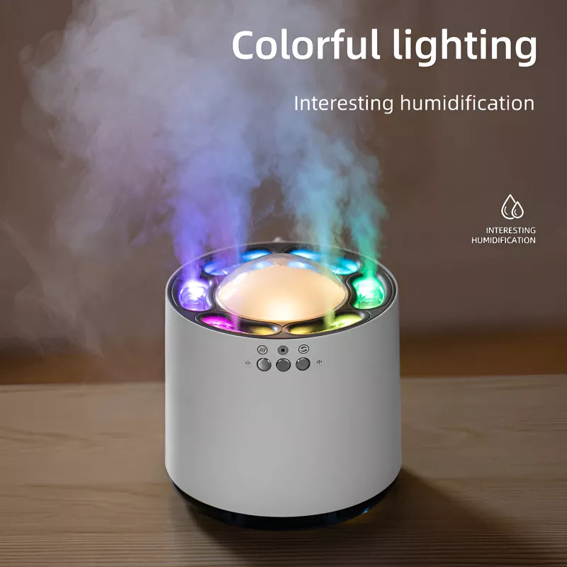 800ML Ultrasonic Air Humidifier with LED Light - Image 4