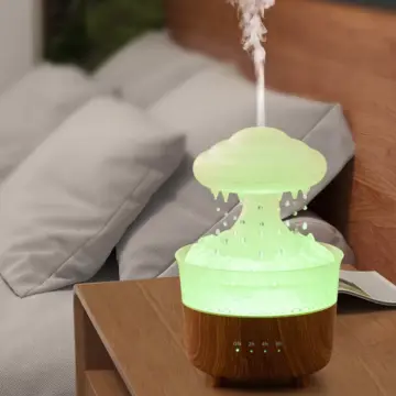 LED Rain Cloud Aromatherapy Humidifier with Remote Control
