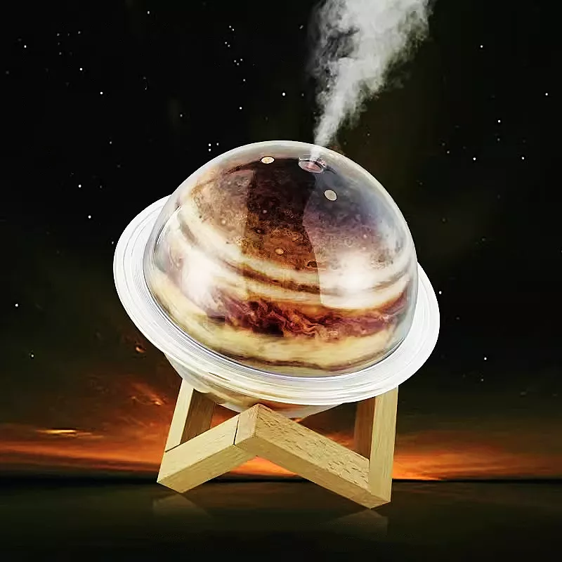 Jupiter Planet Humidifier with LED Night Light - Image 2