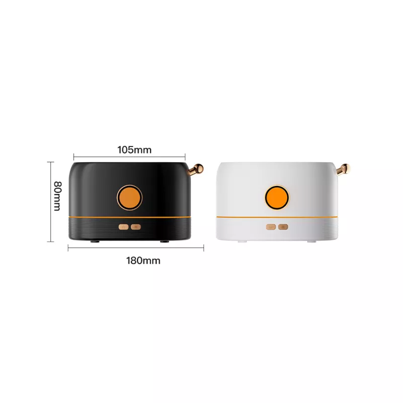 Flame Effect Essential Oil Diffuser with LED Light - Image 8