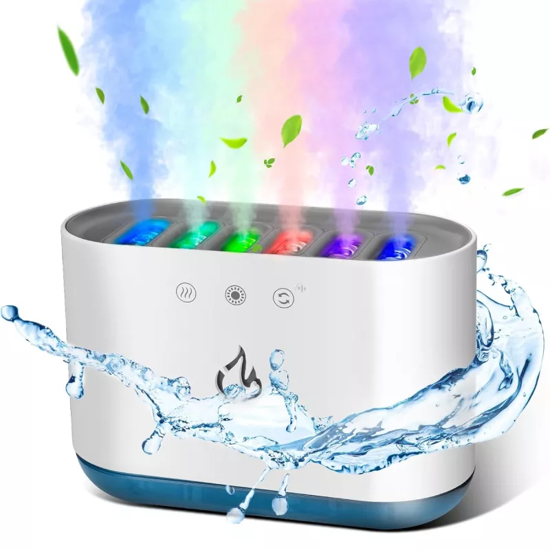 Dynamic Music Ultrasonic Flame Humidifier