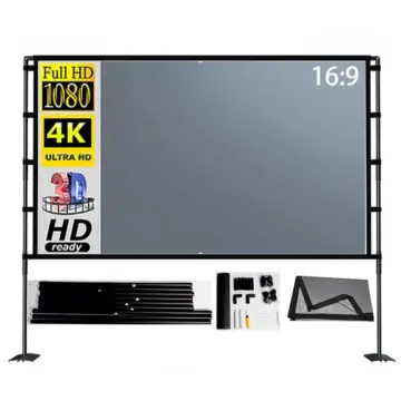 Portable Projector Screen with Stand