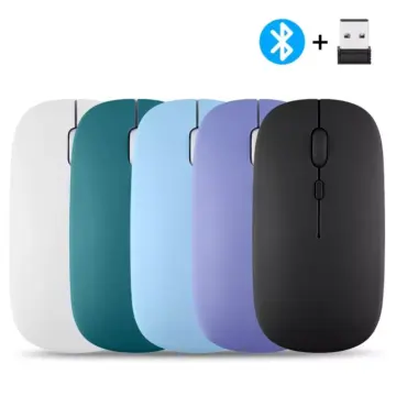 Bluetooth Wireless Rechargeable Mouse for Computer, Tablet, and Gaming Use