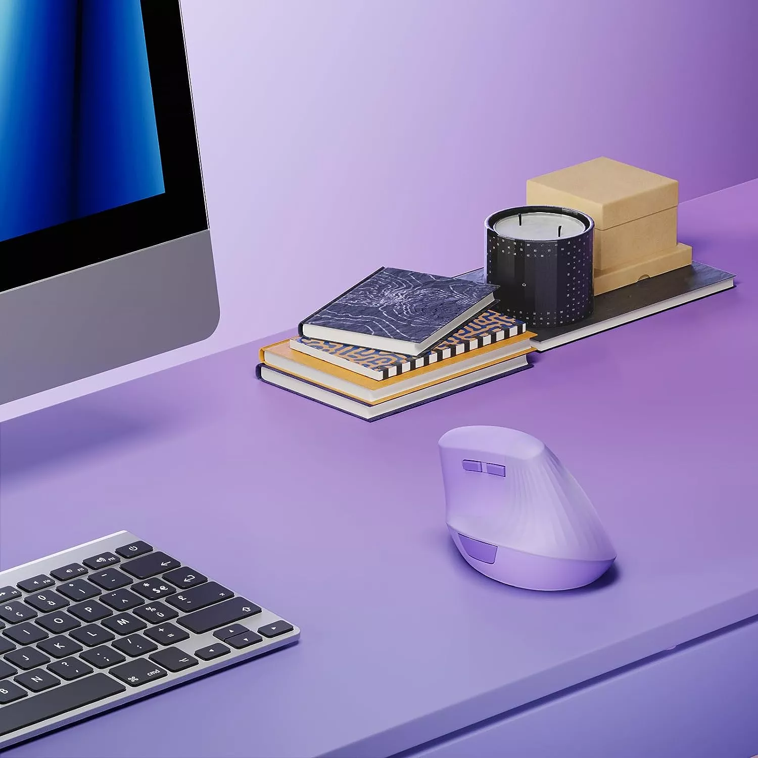 Wireless Vertical Ergonomic Mouse Rechargeable 57° Tilt with Quiet Clicking - Image 6