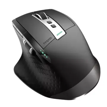 Multi-Device Rechargeable Wireless Ergonomic Mouse with Laser Precision