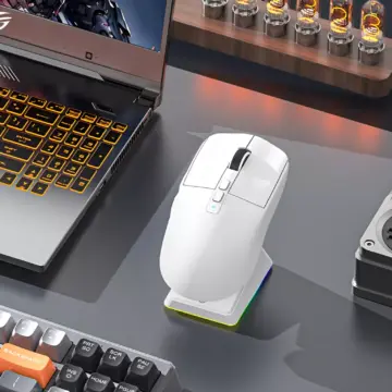 X6 Lightweight Wireless Gaming Mouse, 3 Modes, Up to 26K DPI, RGB, Rechargeable