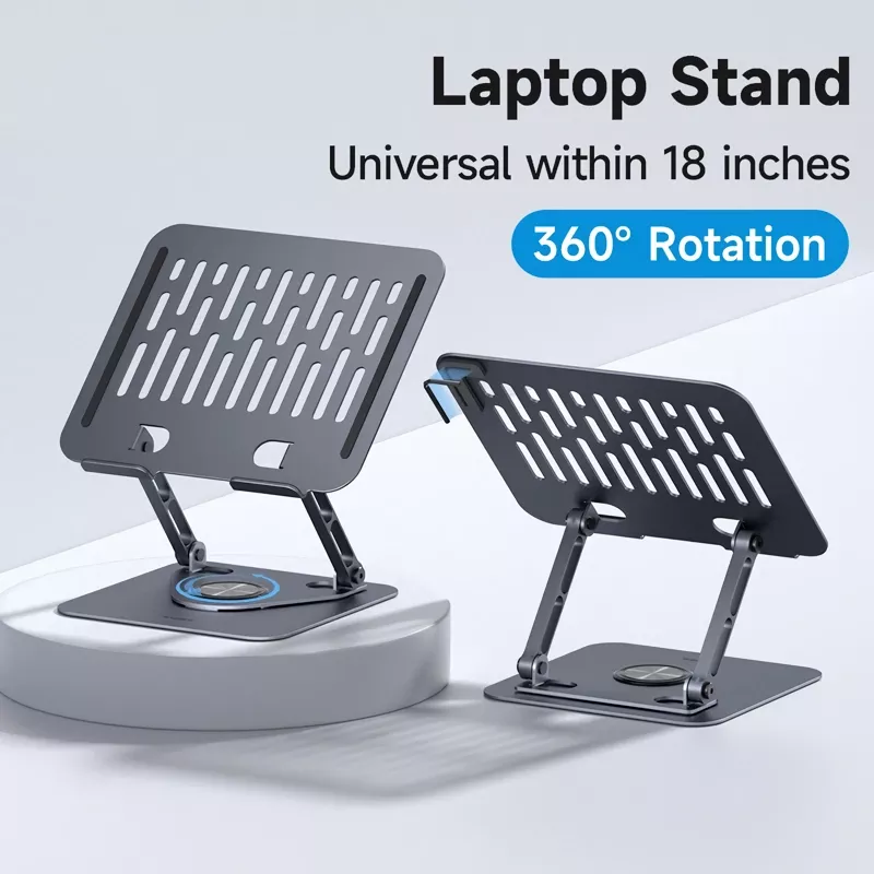 Adjustable Laptop Stand with 360° Rotation for All Laptops up to 18 Inches - Image 2