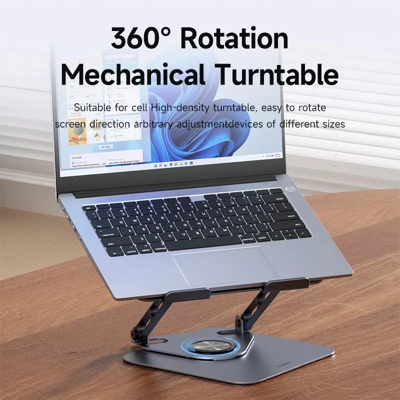 Adjustable Laptop Stand with 360° Rotation for All Laptops up to 18 Inches - Image 4