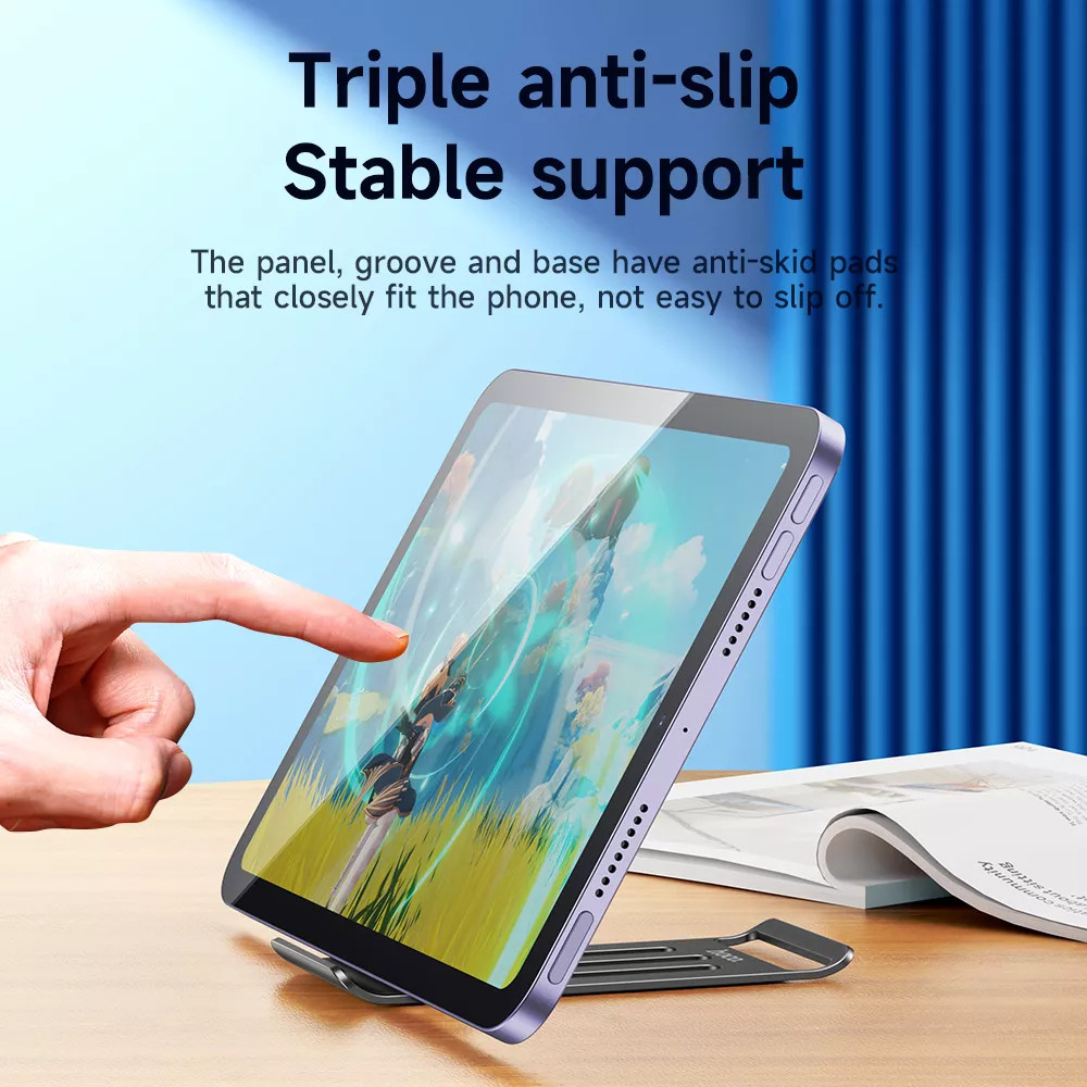 Universal Foldable Metal Phone and Tablet Stand - Image 5