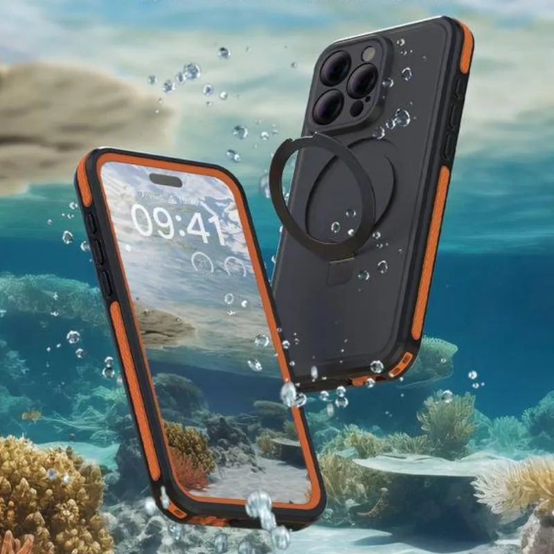 Waterproof Case for iPhone 15 Pro Max - IP68 Dustproof & Shockproof Cover