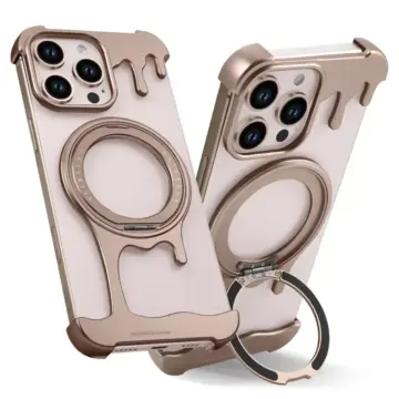 Frameless Metal Bumper Case for iPhone 16 Pro/Pro Max