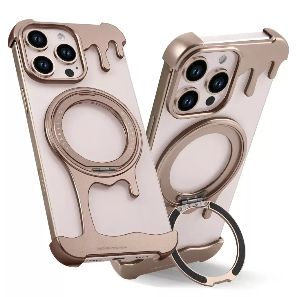 Frameless Metal Bumper Case for iPhone 16 Pro/Pro Max