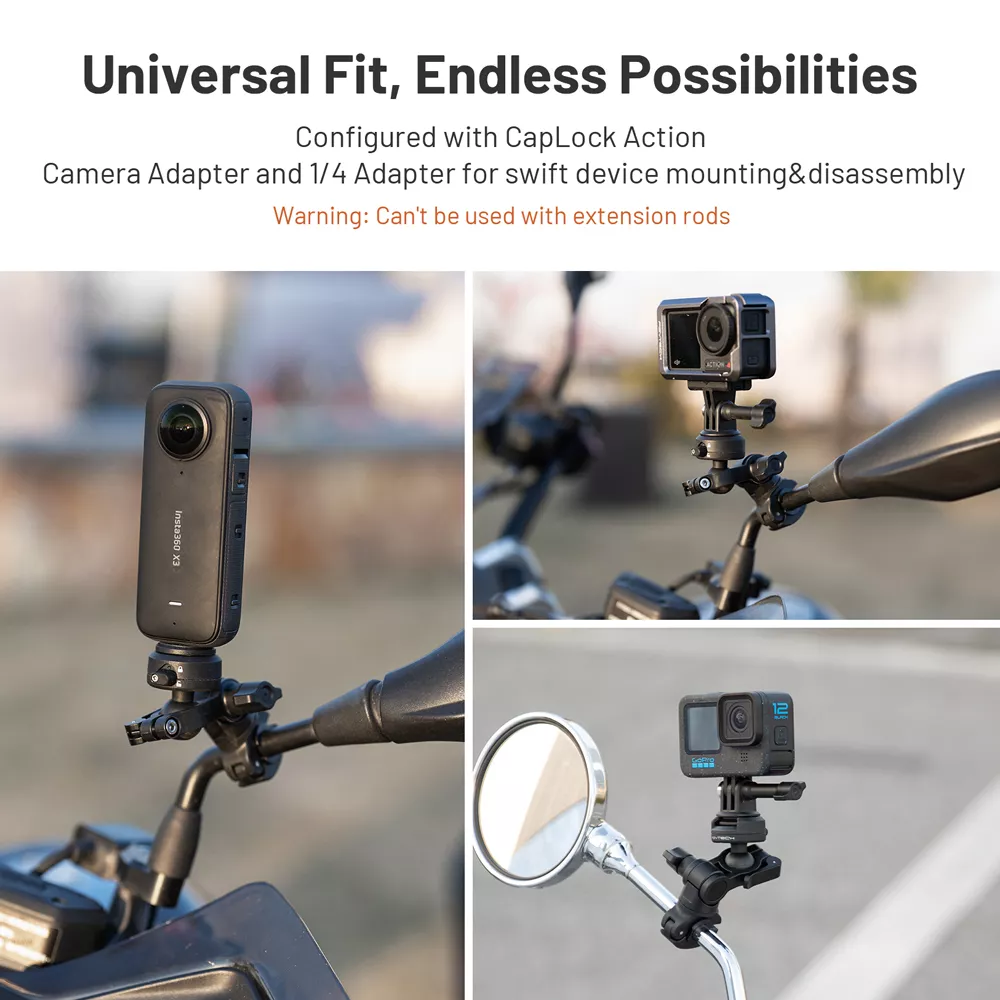 Rearview Mirror Mount with Adjustable Angles - Image 2