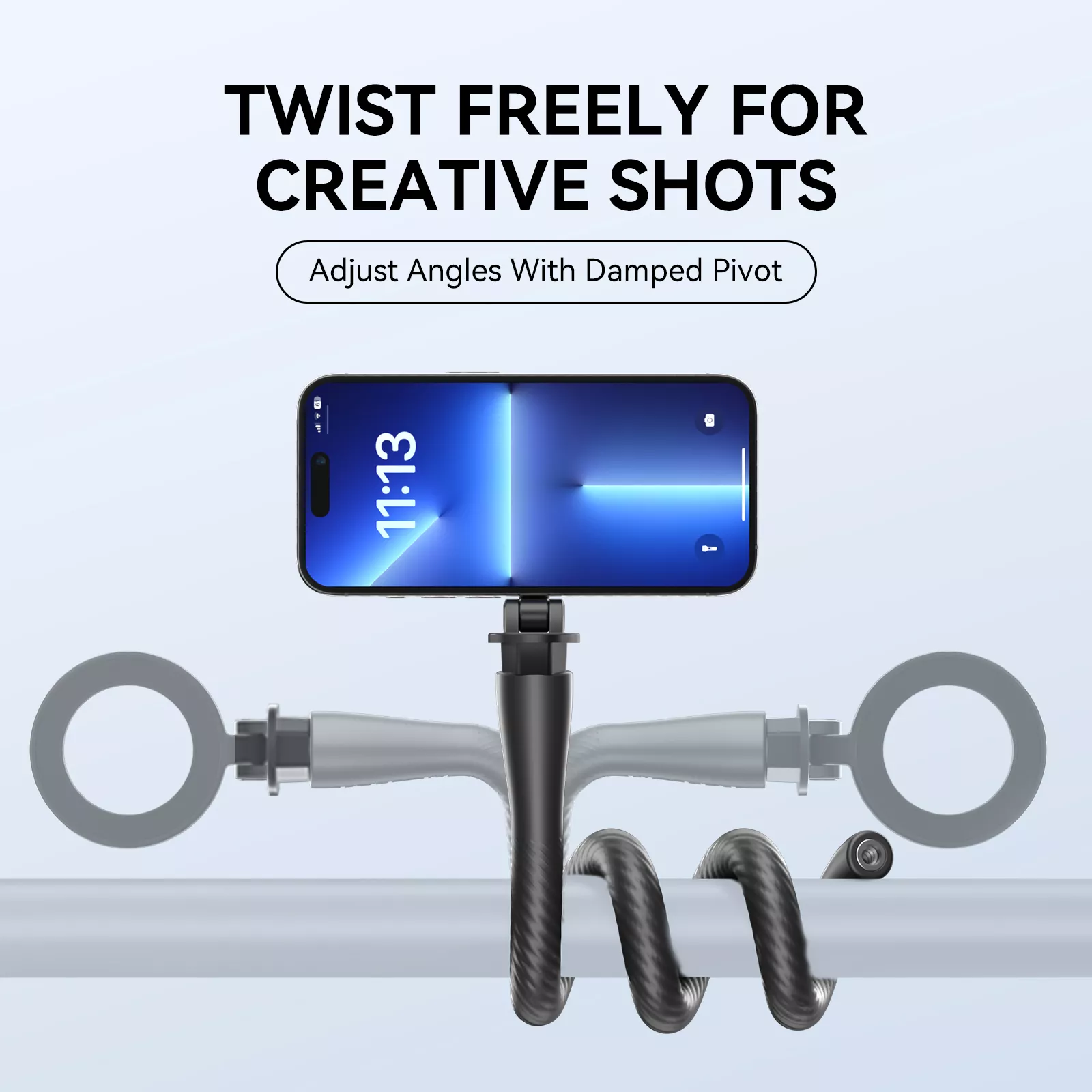 Magnetic Flexible Phone Mount Clamp Stand Holder - Image 4