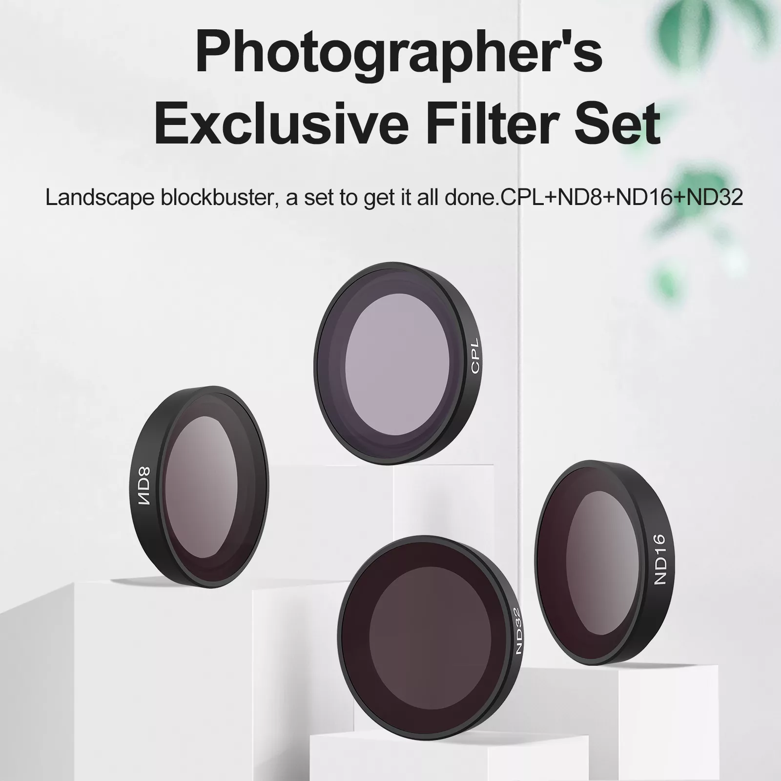ND CPL Lens Filter Set for Insta360 Go3 and Go2 – CPL + ND8 ND16 ND32 - Image 2