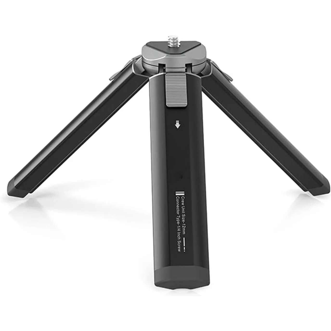 Lightweight Aluminum Tripod with 1/4 Screw for Action Cameras