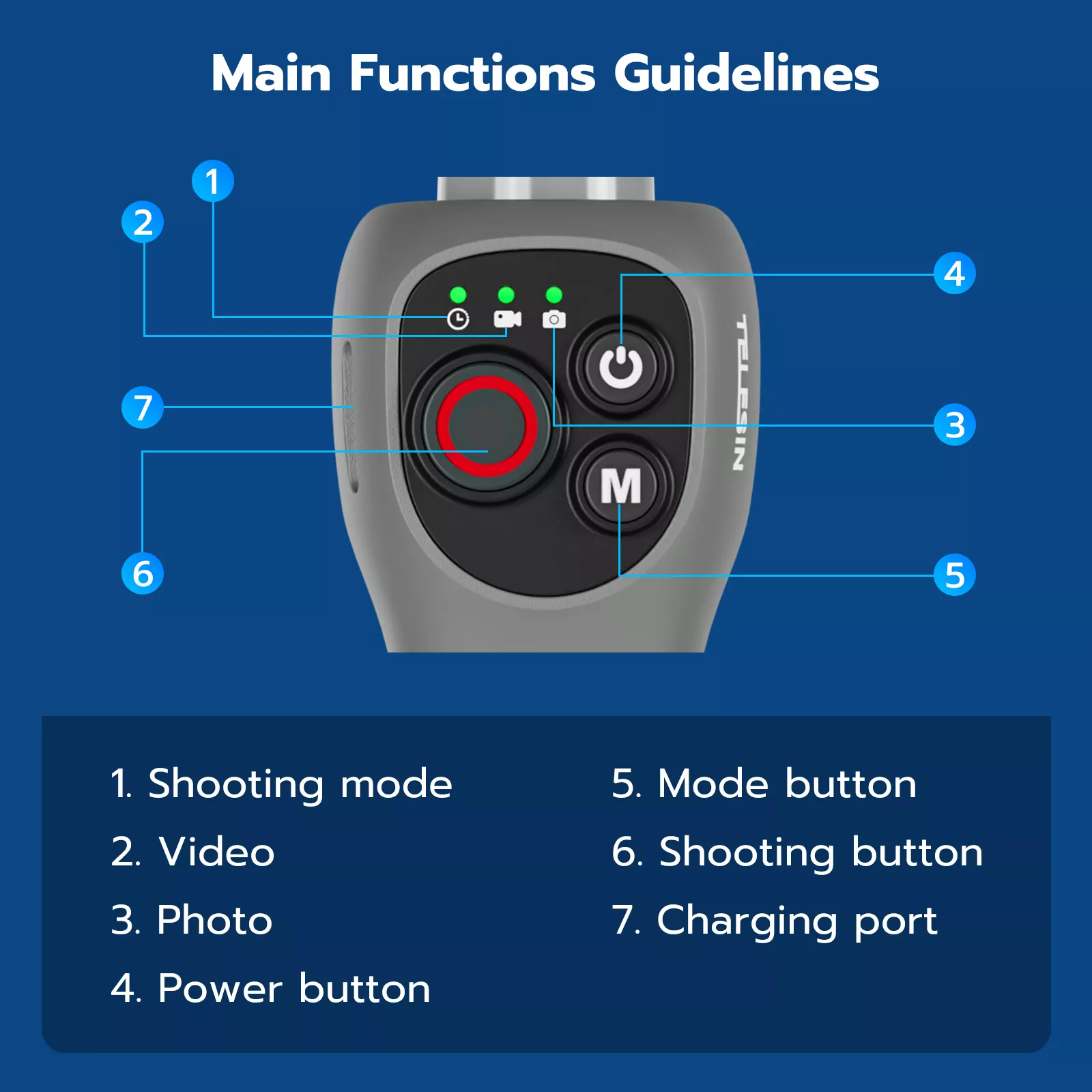 Waterproof Extendable Underwater Selfie Stick with Bluetooth Remote Control - Image 6