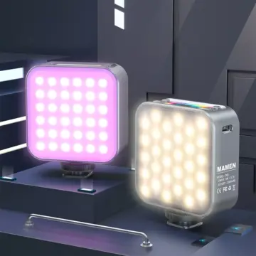 Mini Rechargeable RGB Panel Lamp for Photography