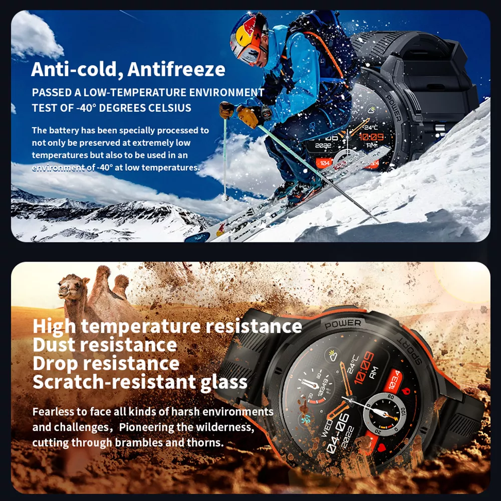 1.43" AMOLED Sports Smartwatch for Men & Women - Image 4