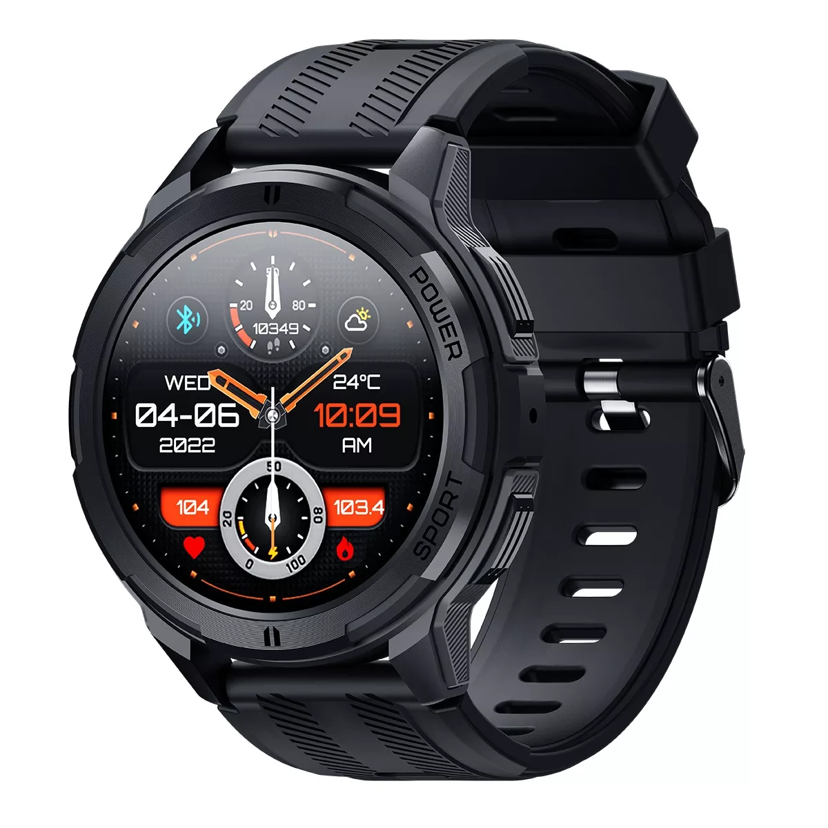 1.43" AMOLED Sports Smartwatch for Men & Women