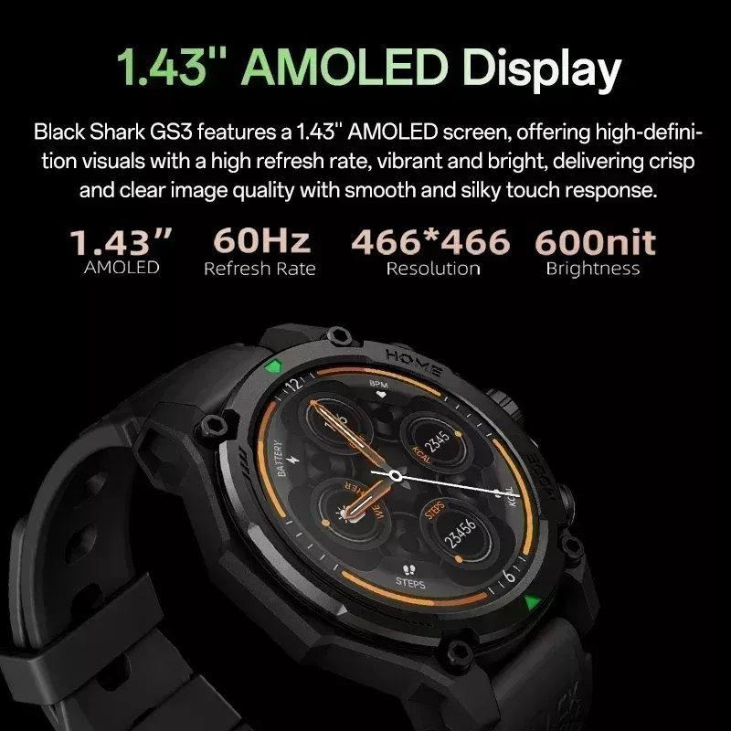 1.43" AMOLED Smartwatch with GPS and 5ATM Water Resistance - Image 3