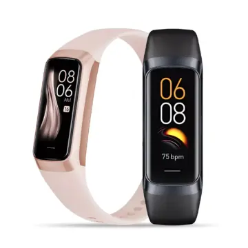 AMOLED Smart Watch with Heart Rate, Blood Pressure & Fitness Tracker