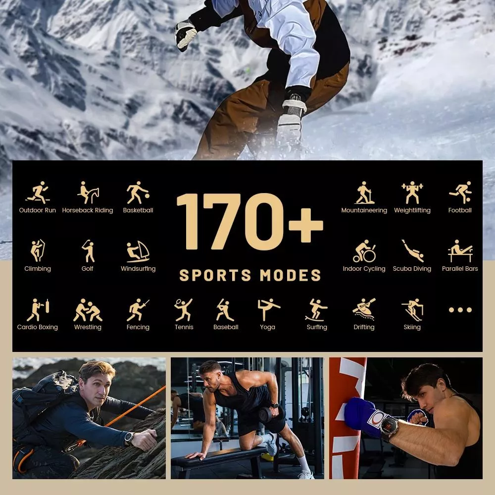 Ultra Rugged GPS Smartwatch for Men & Women - Image 5