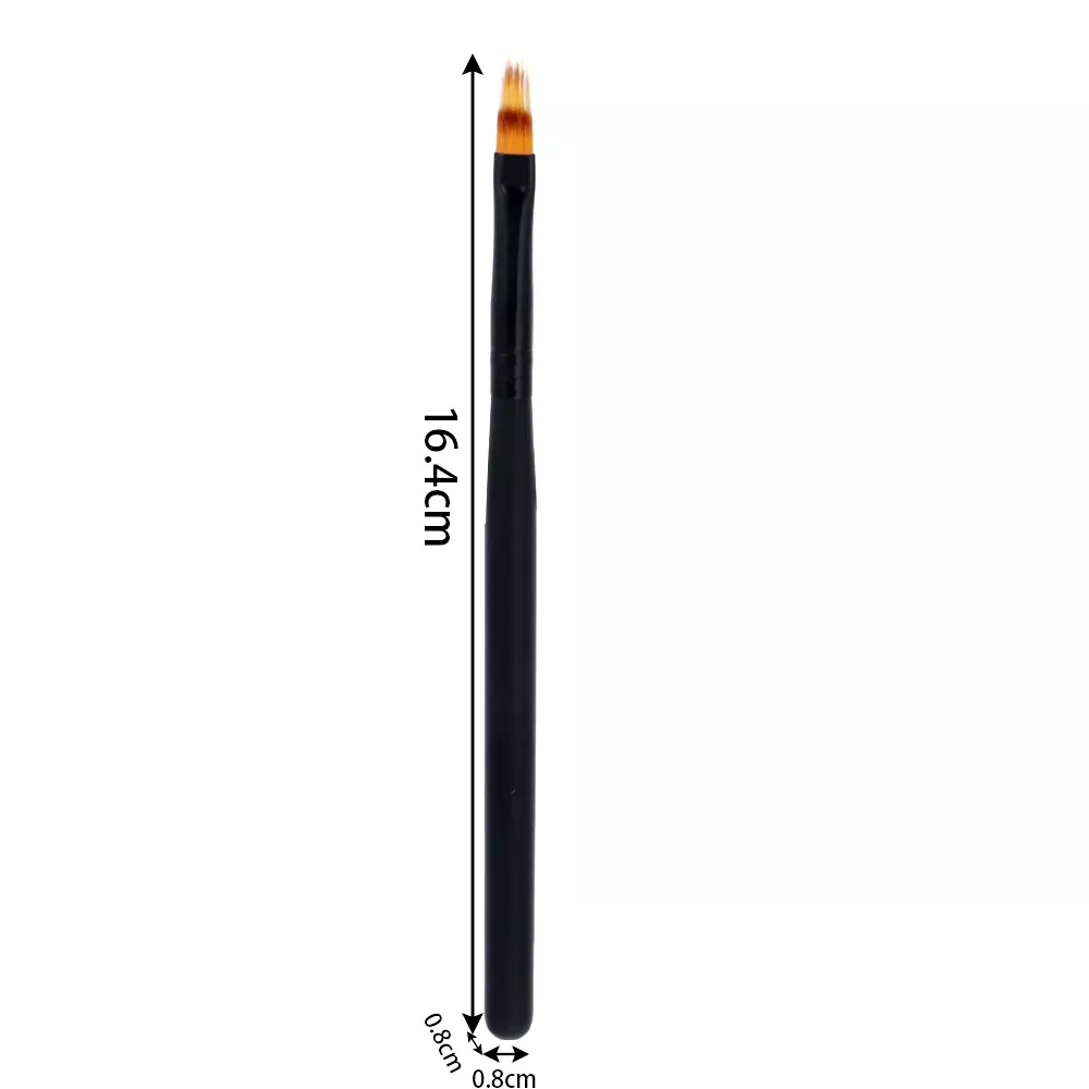 4PCS DIY Gradient Nail Brush Set - 3D Acrylic UV Gel Builder Manicure Tools - Image 9