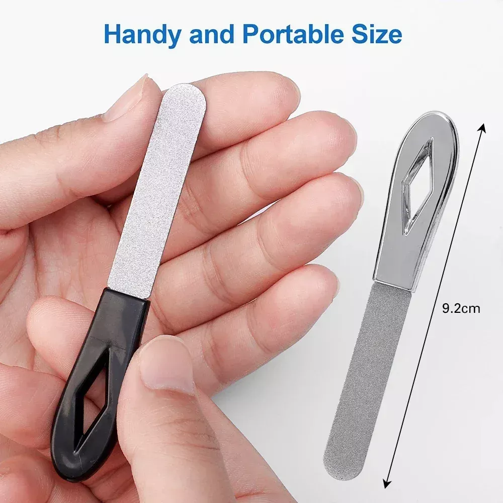 Professional Stainless Steel Double-Sided Nail File 2PCS - Image 7