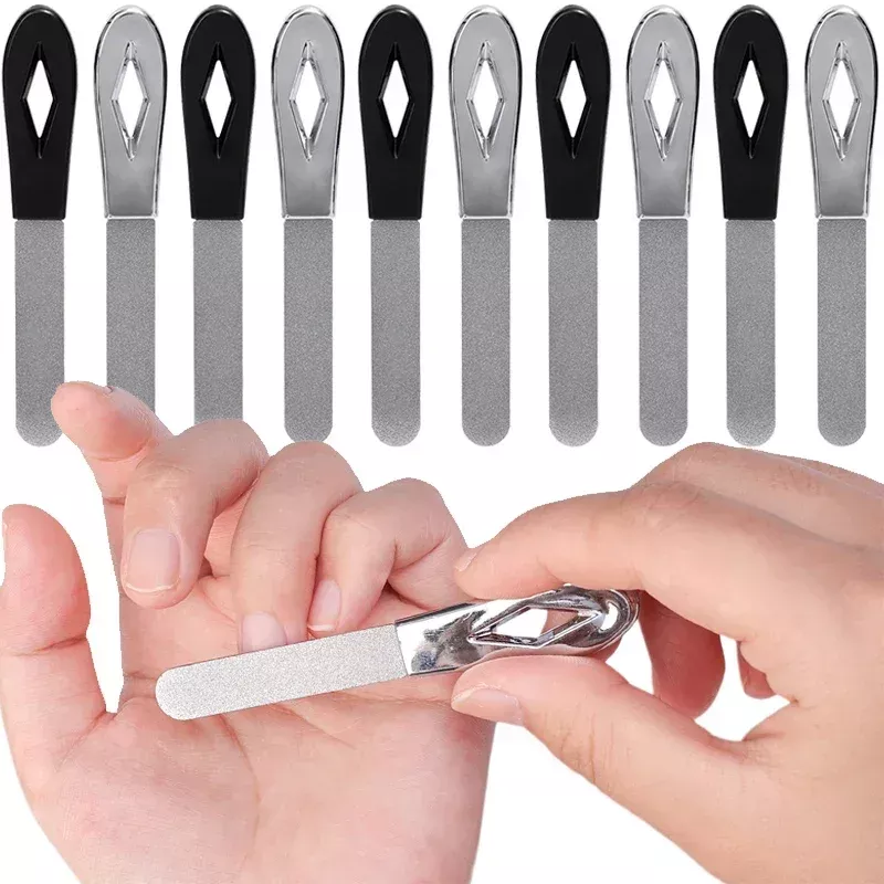 Professional Stainless Steel Double-Sided Nail File 2PCS - Image 6