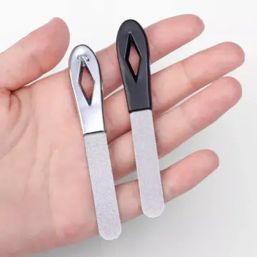 Professional Stainless Steel Double-Sided Nail File 2PCS