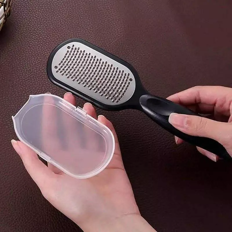 Professional Stainless Steel Callus Remover Foot File for Smooth, Soft Feet