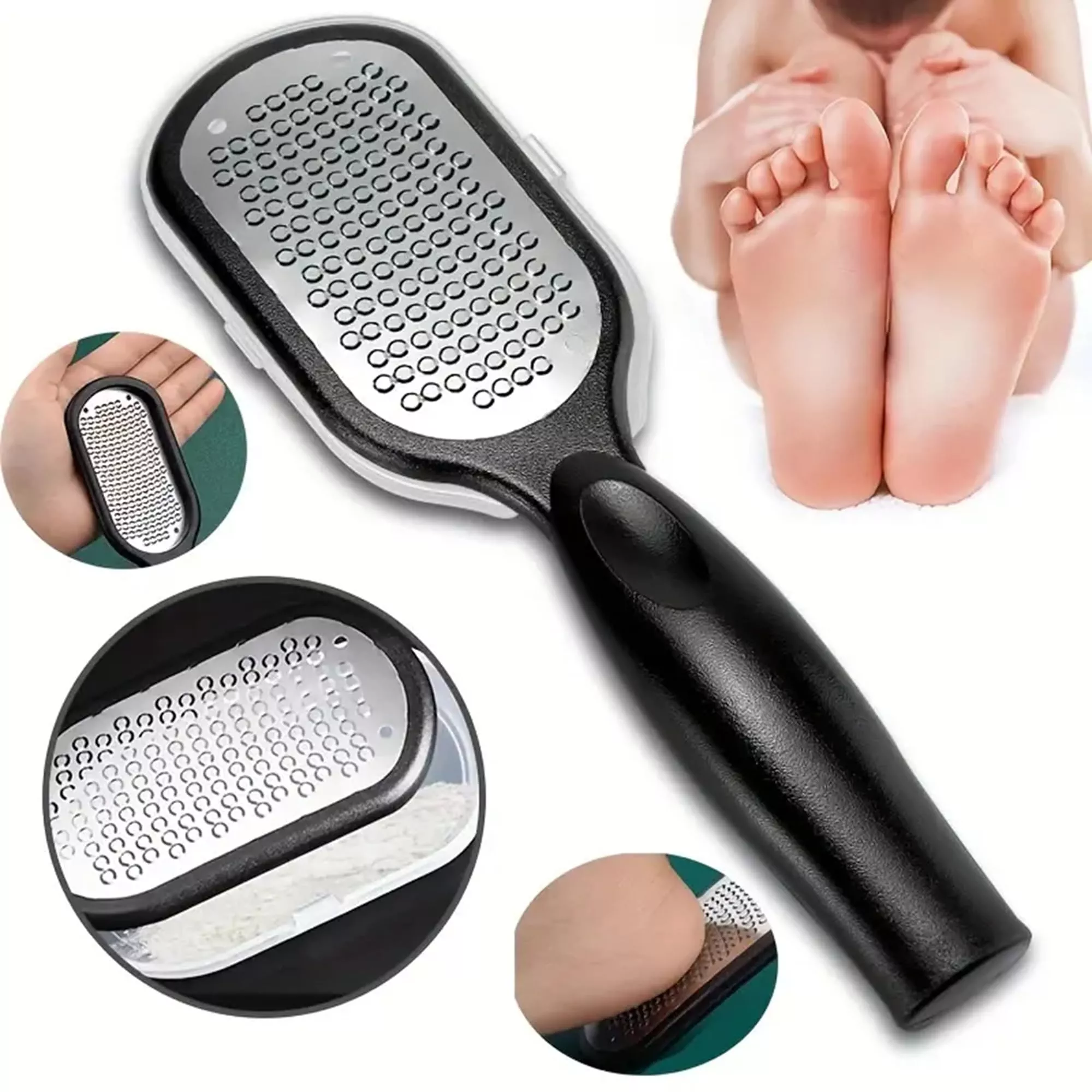 Professional Stainless Steel Callus Remover Foot File for Smooth, Soft Feet - Image 6