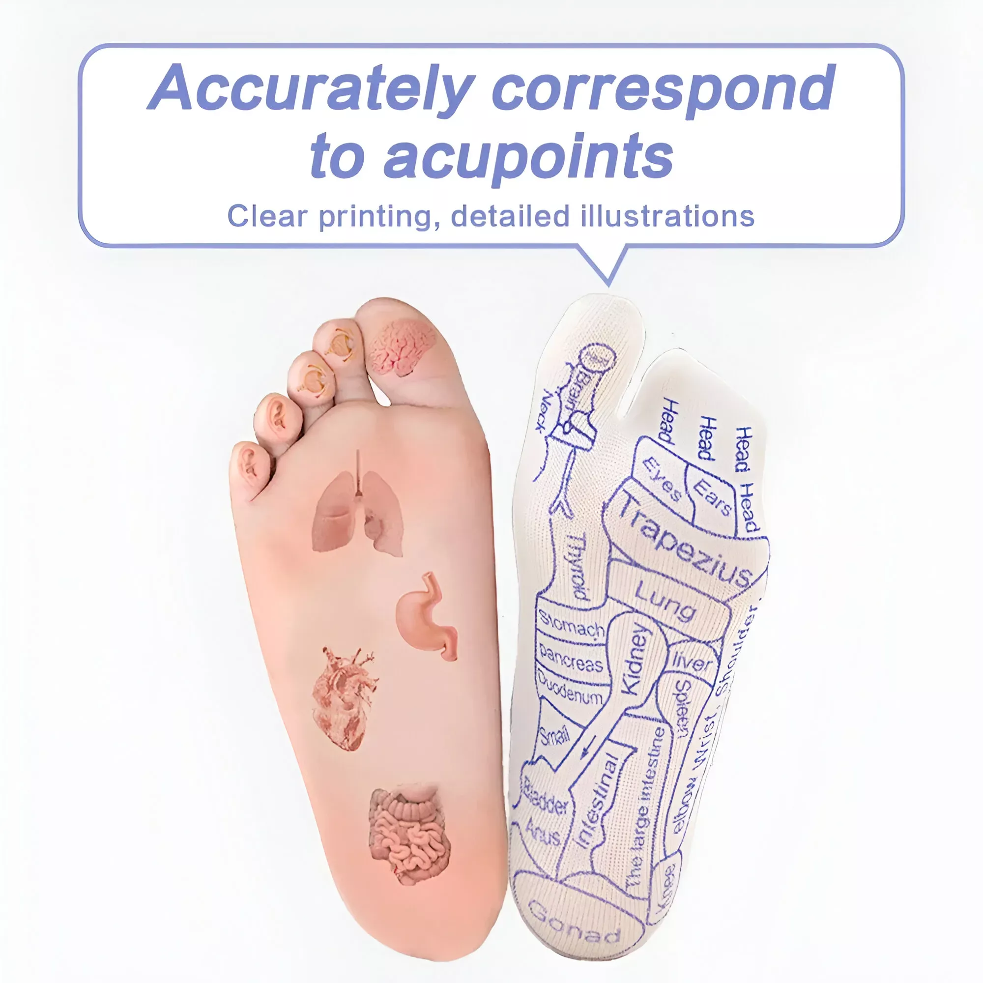Acupressure Reflexology Foot Massage Socks - Image 4
