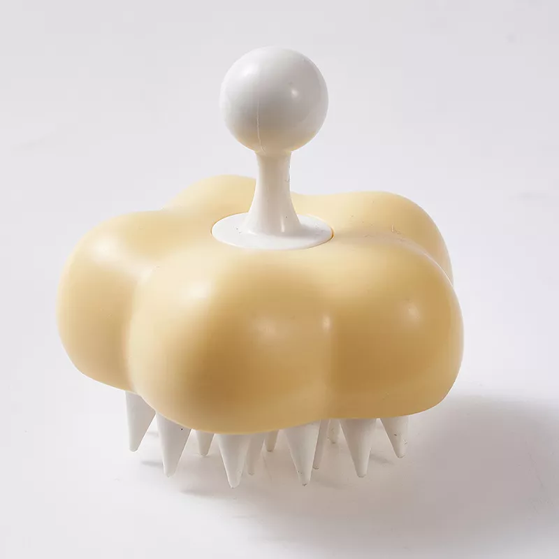 Silicone Shampoo & Scalp Massage Brush – Flower Shape Head Massager & Body Scrubber - Image 6