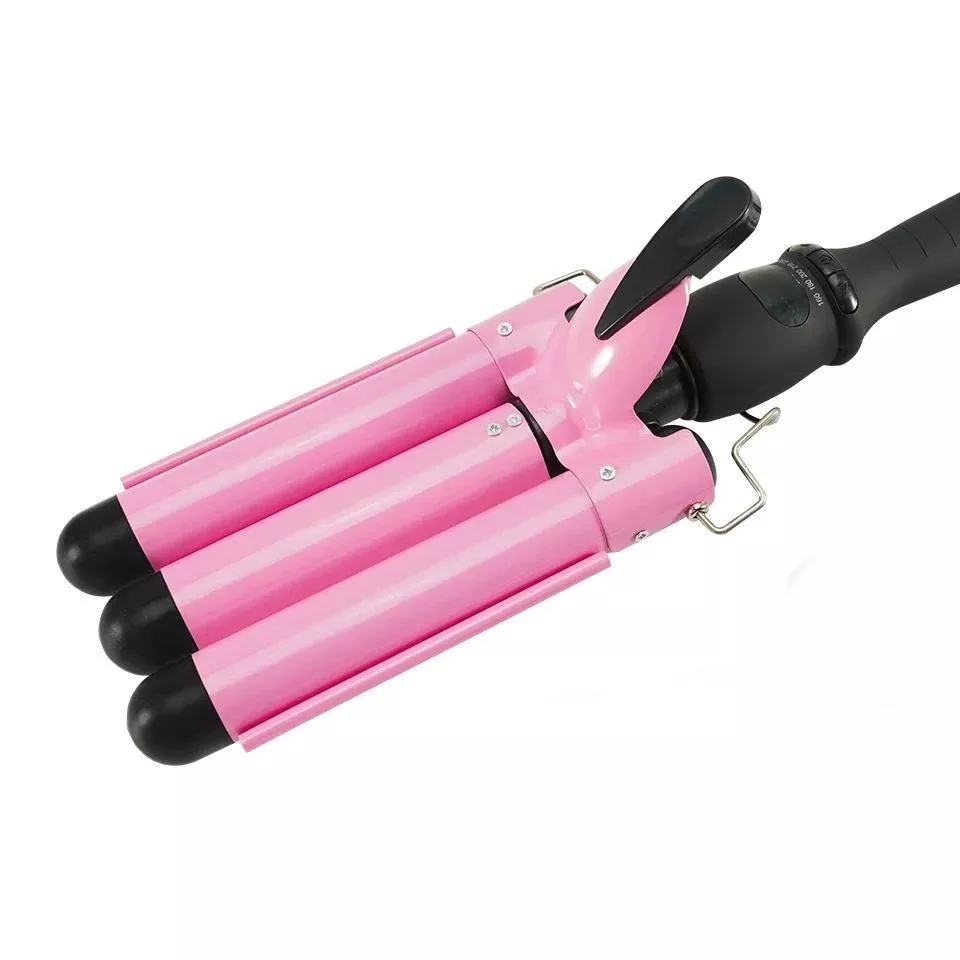 3-Barrel Electric Hair Curling Iron