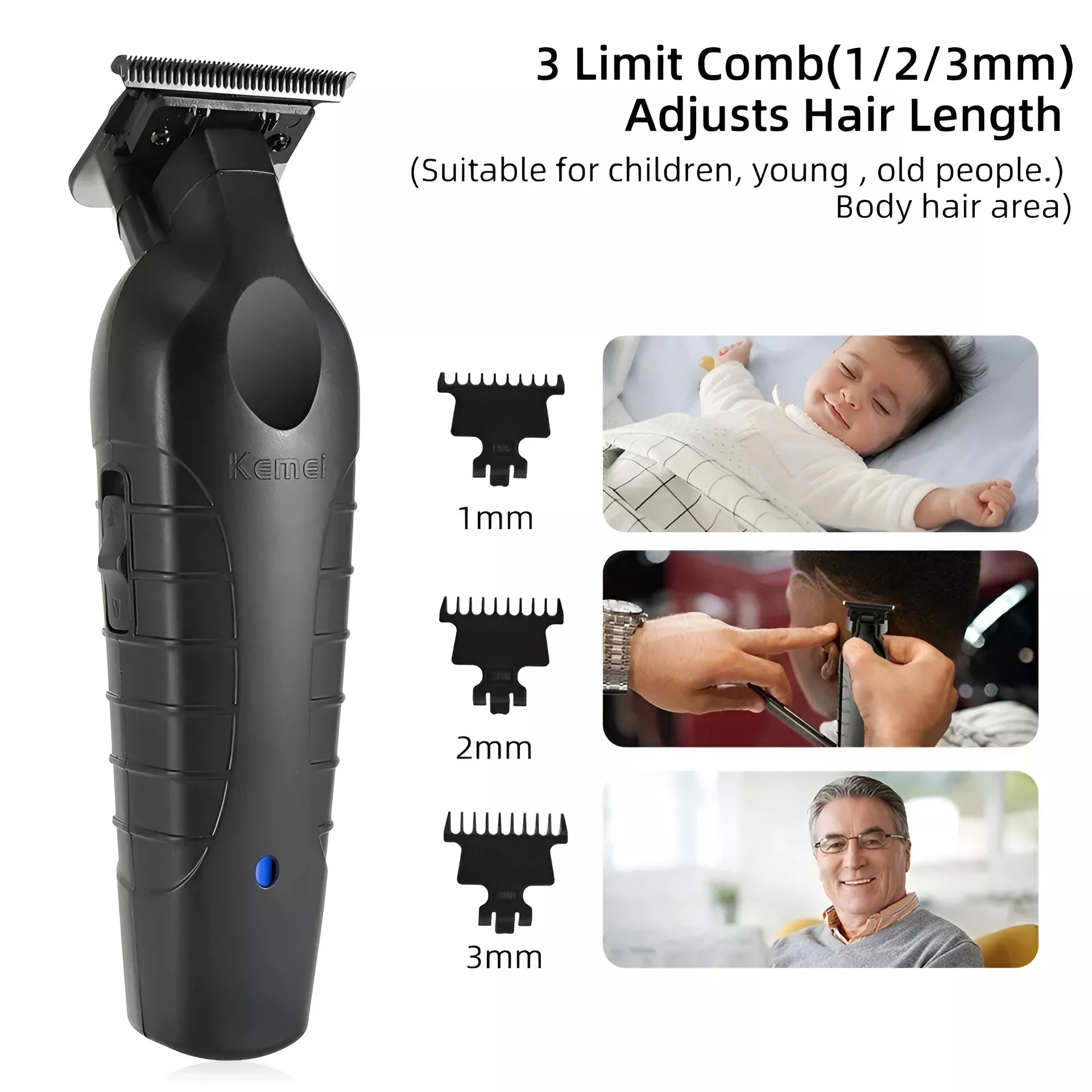 Professional Cordless Hair Trimmer - Image 4