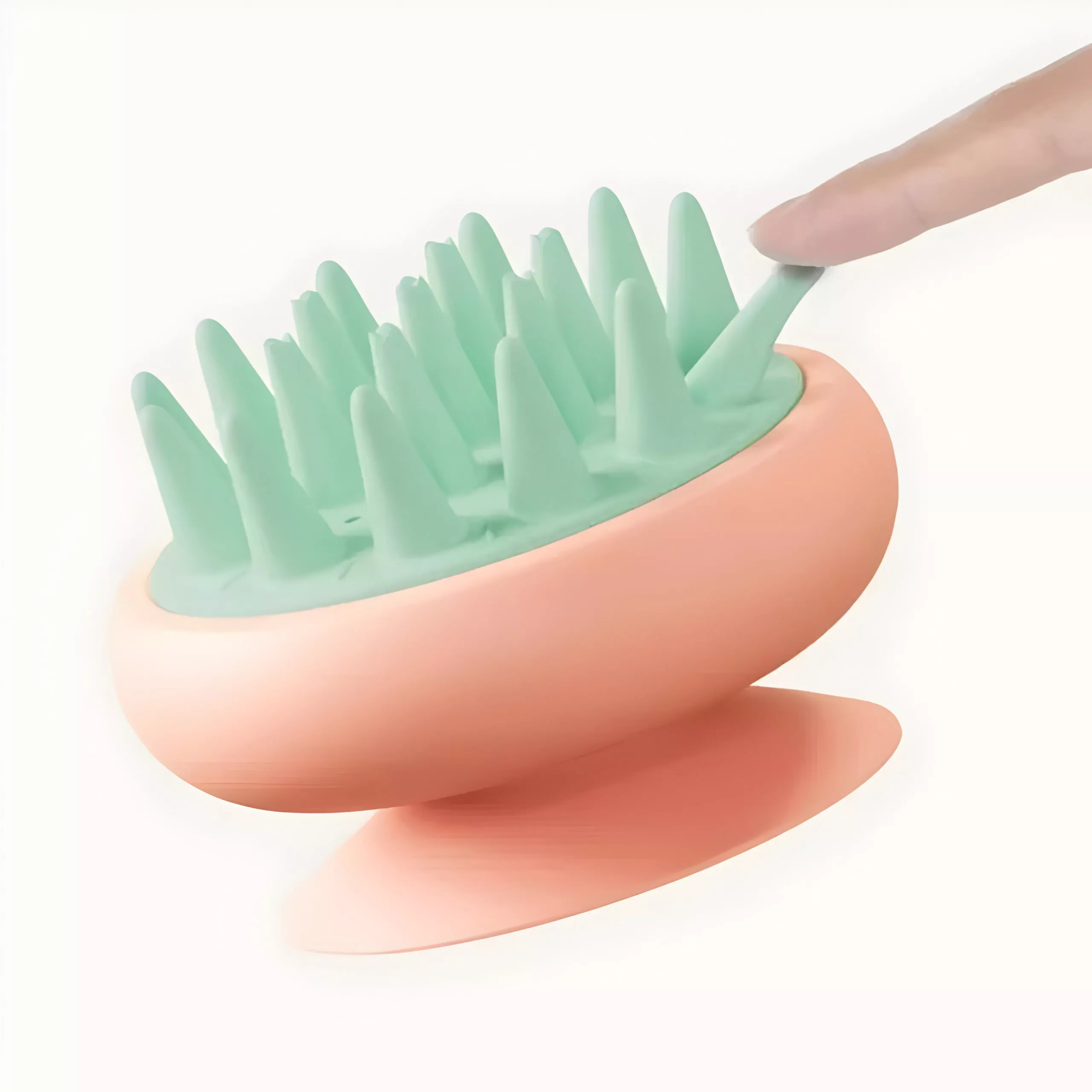 Silicone Scalp Massage Comb with Suction Cup - Soft Hair Washing Shampoo Brush - Image 7
