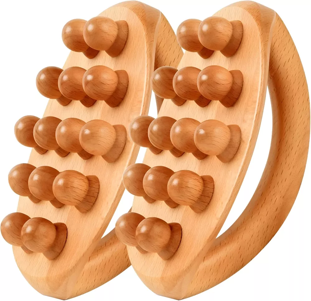 14-Bead Handheld Gua Sha Massage Brush - Image 7