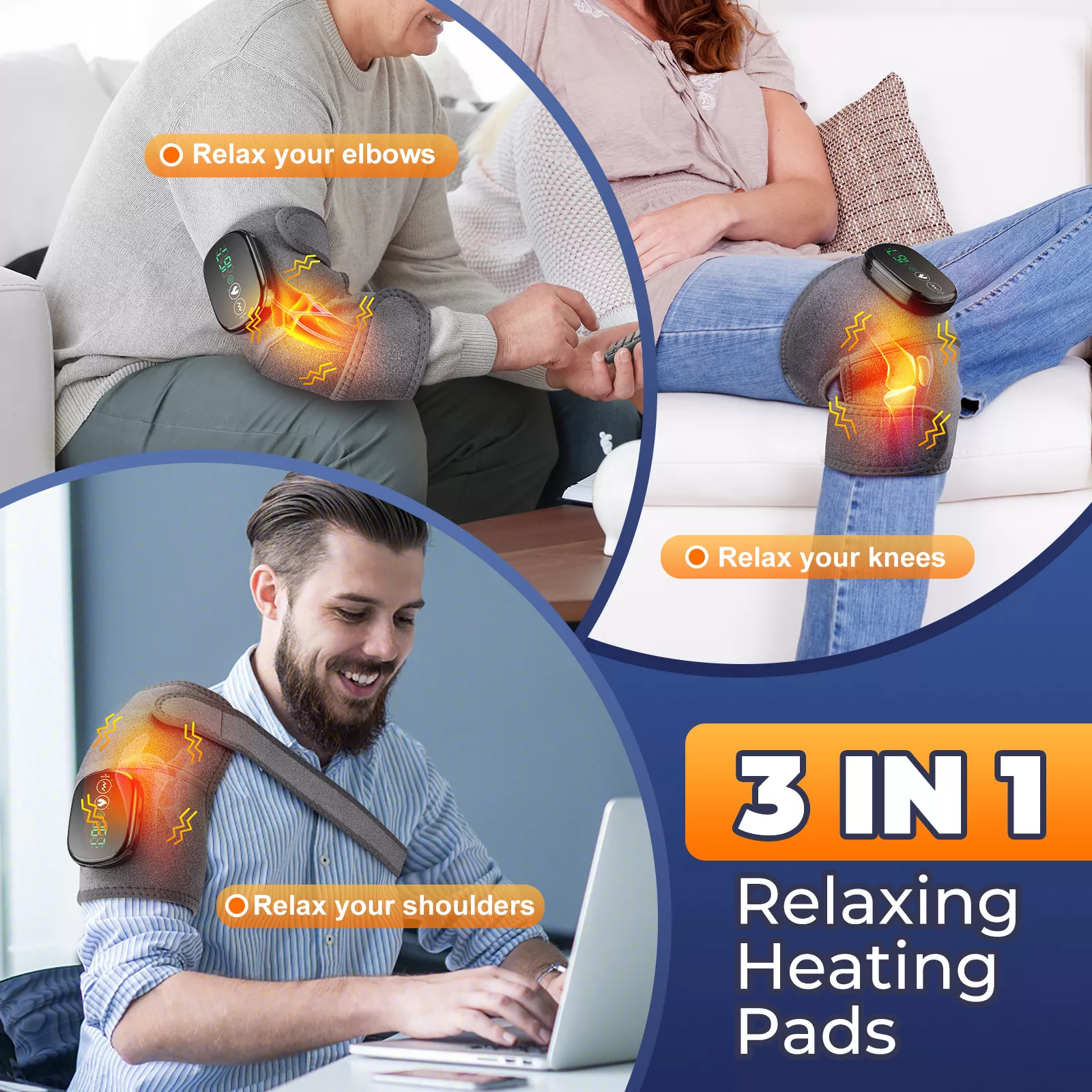 Rechargeable Shoulder, Knee & Joint Massager - Image 5