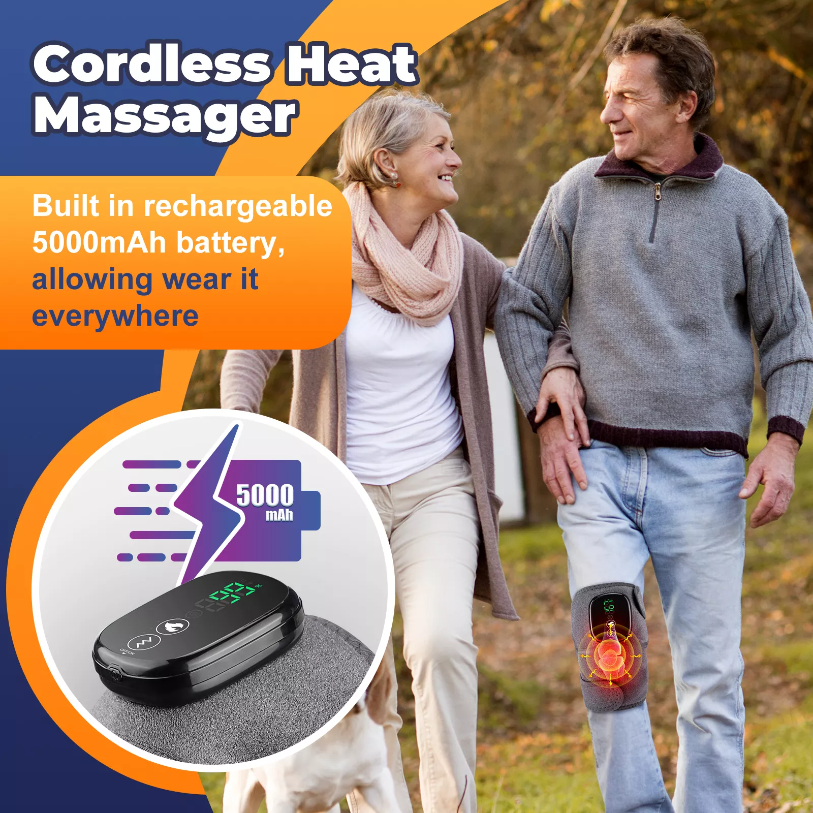 Rechargeable Shoulder, Knee & Joint Massager - Image 3