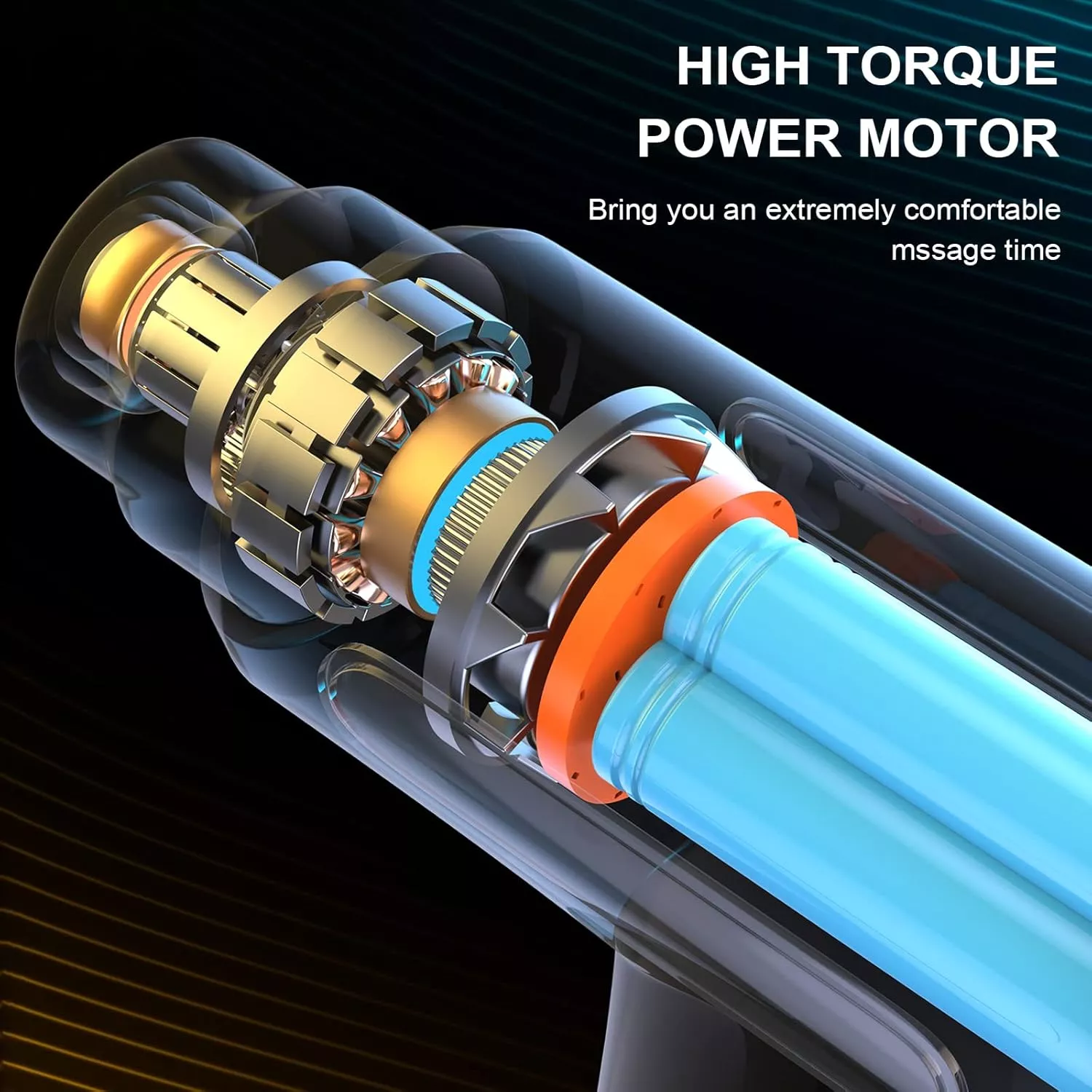 Mini Fascia Gun Portable Deep Tissue Massage Gun - Image 6