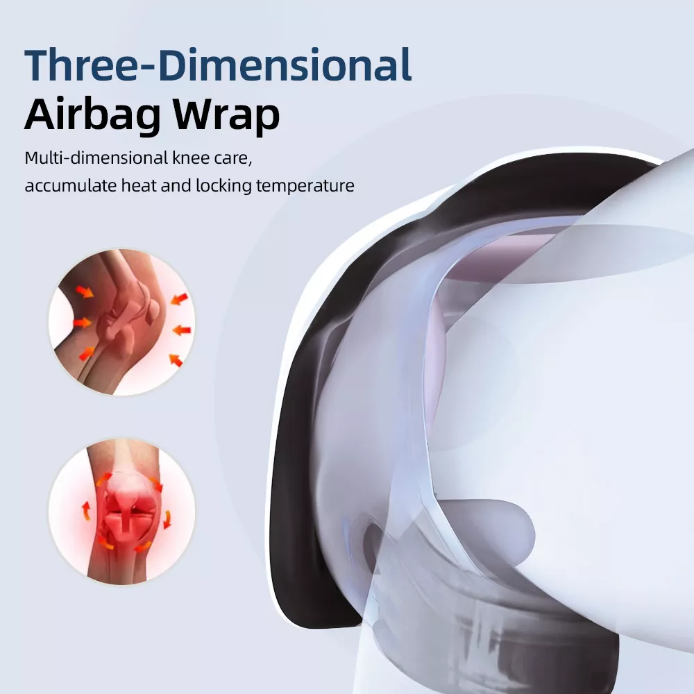 Wireless Heated Knee Massager with 3-Level Heating & Vibration Therapy - Image 6