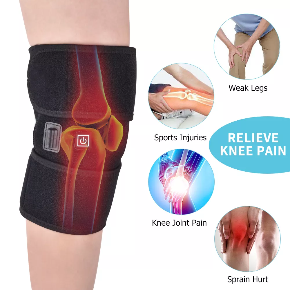 Electric Heated Knee Pad for Arthritis Pain & Knee Fatigue Relief - Image 2