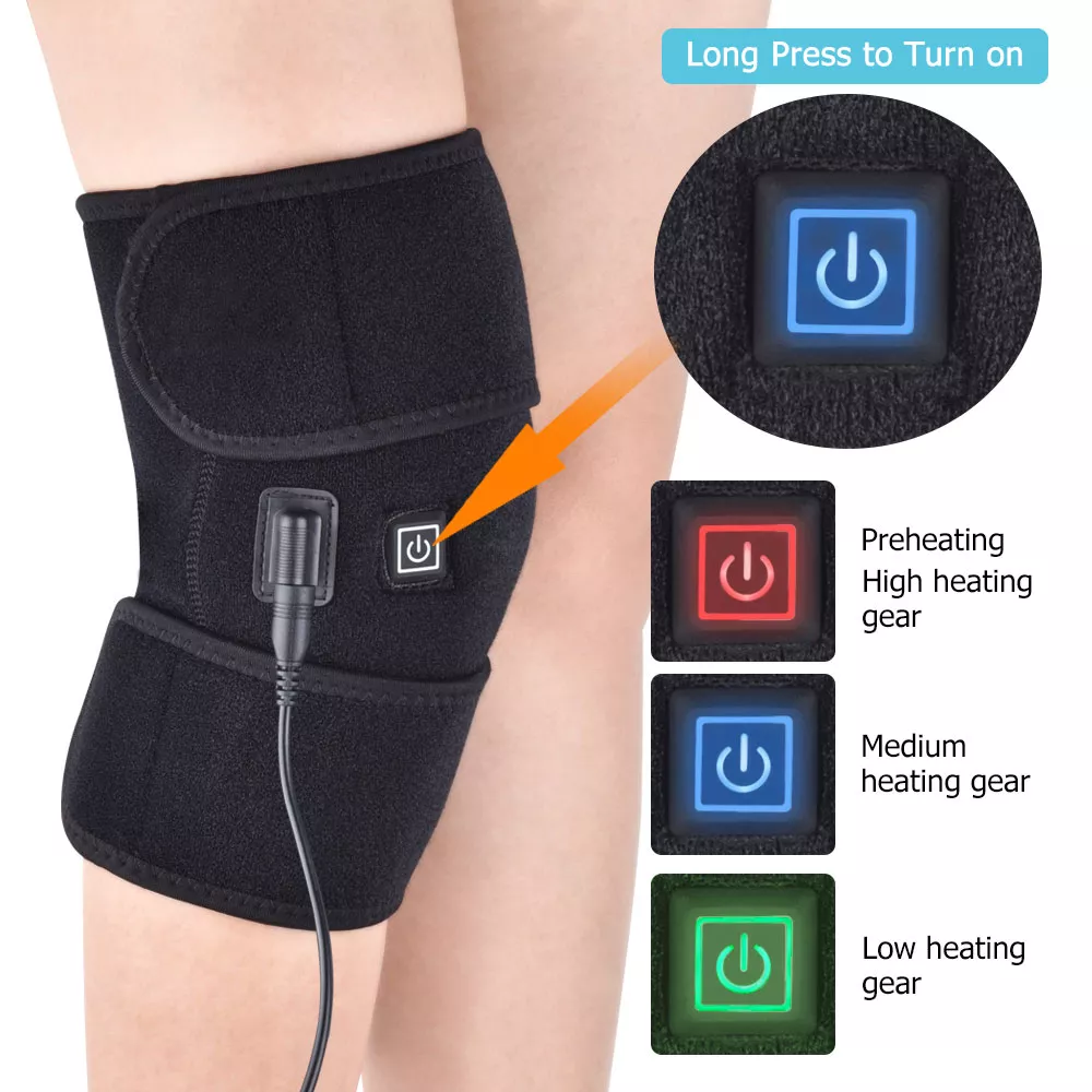 Electric Heated Knee Pad for Arthritis Pain & Knee Fatigue Relief - Image 4